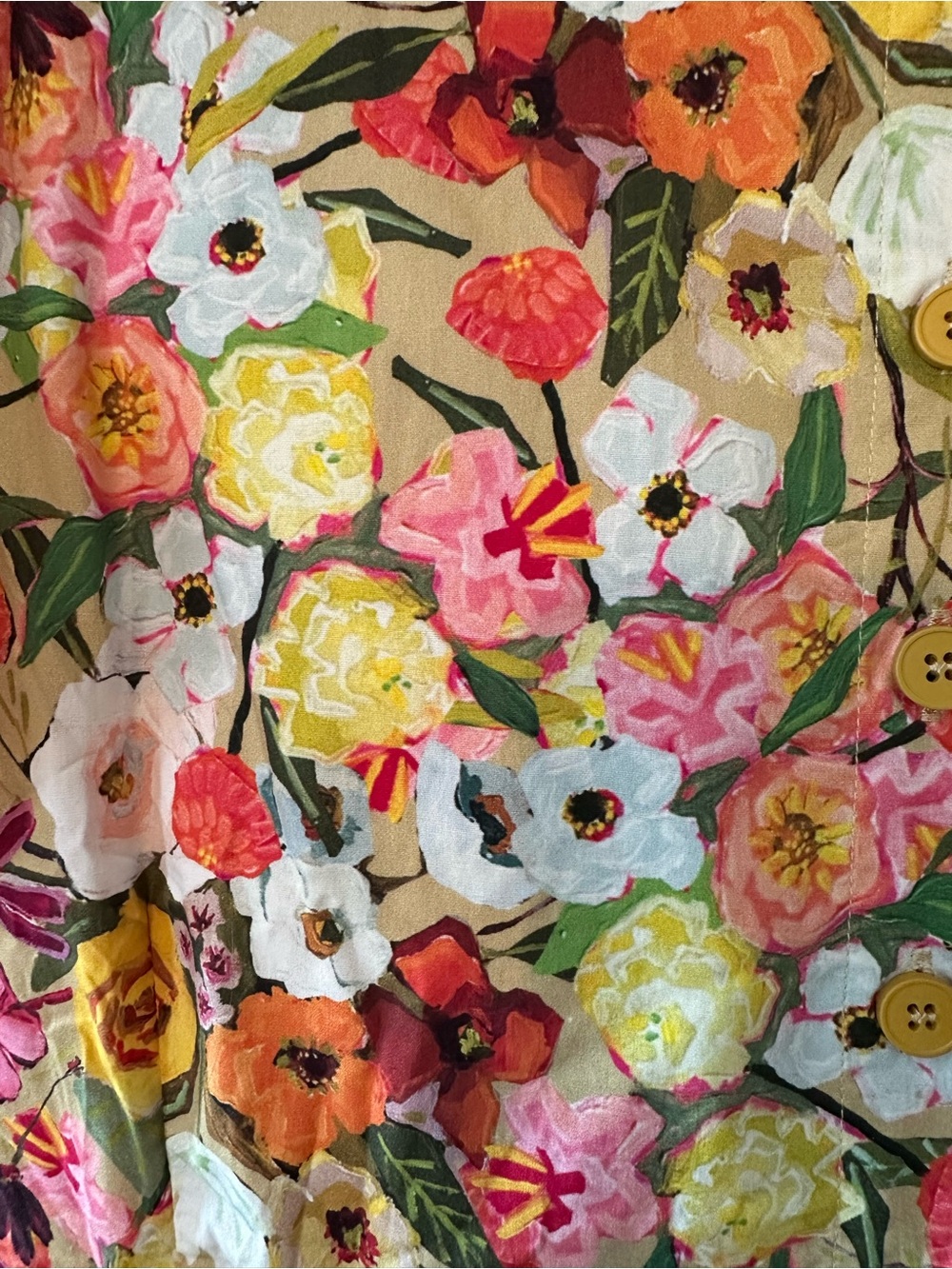 Ivy City Co Floral Virginia Dress with Puff Sleeves and Pockets - Picture 4 of 8